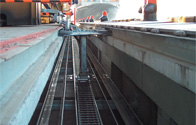 Cable carrier for crane